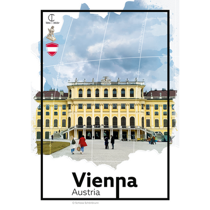 Vienna Austria Travel Poster