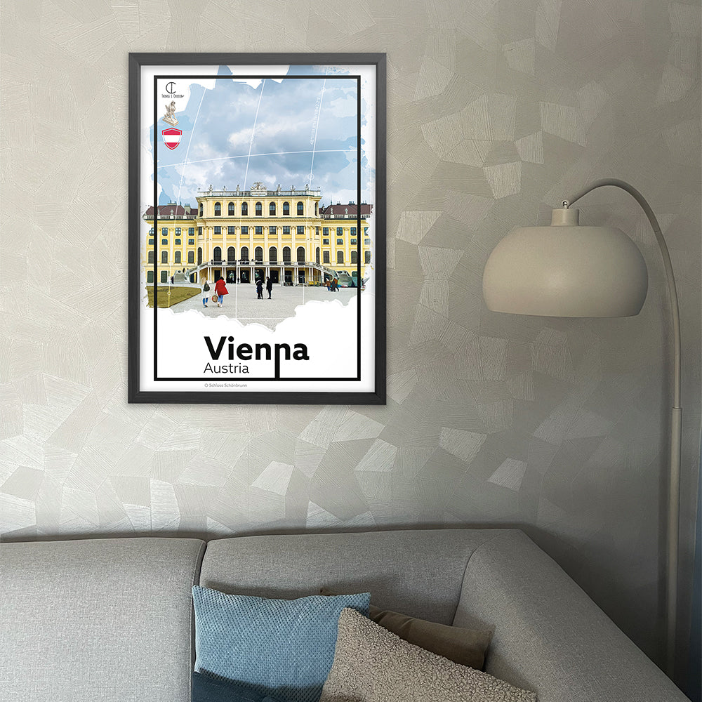 Vienna Austria Travel Poster